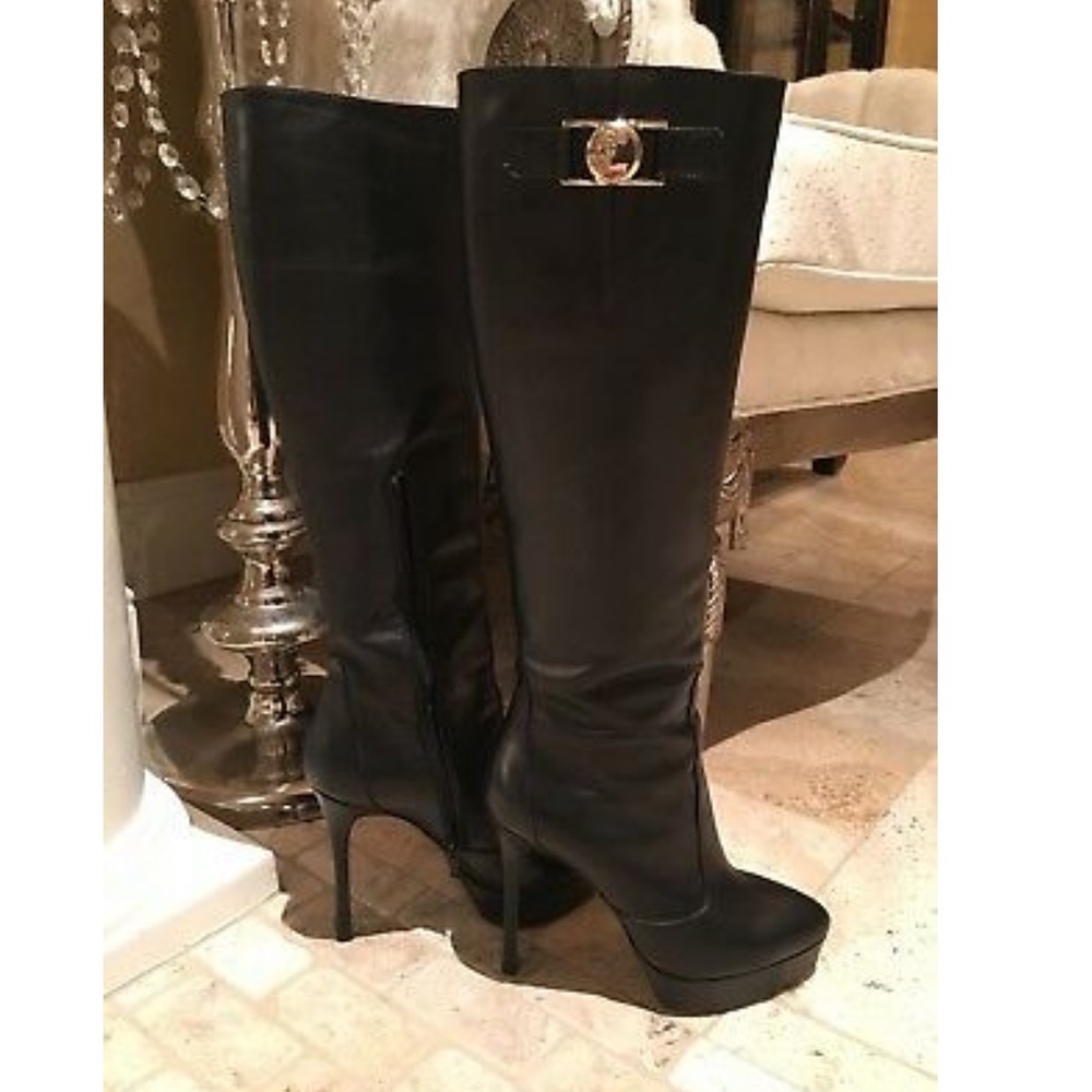 🔥Versace Collection Medusa Logo Boots 🔥